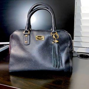 Michael Kors black purse w/tassel